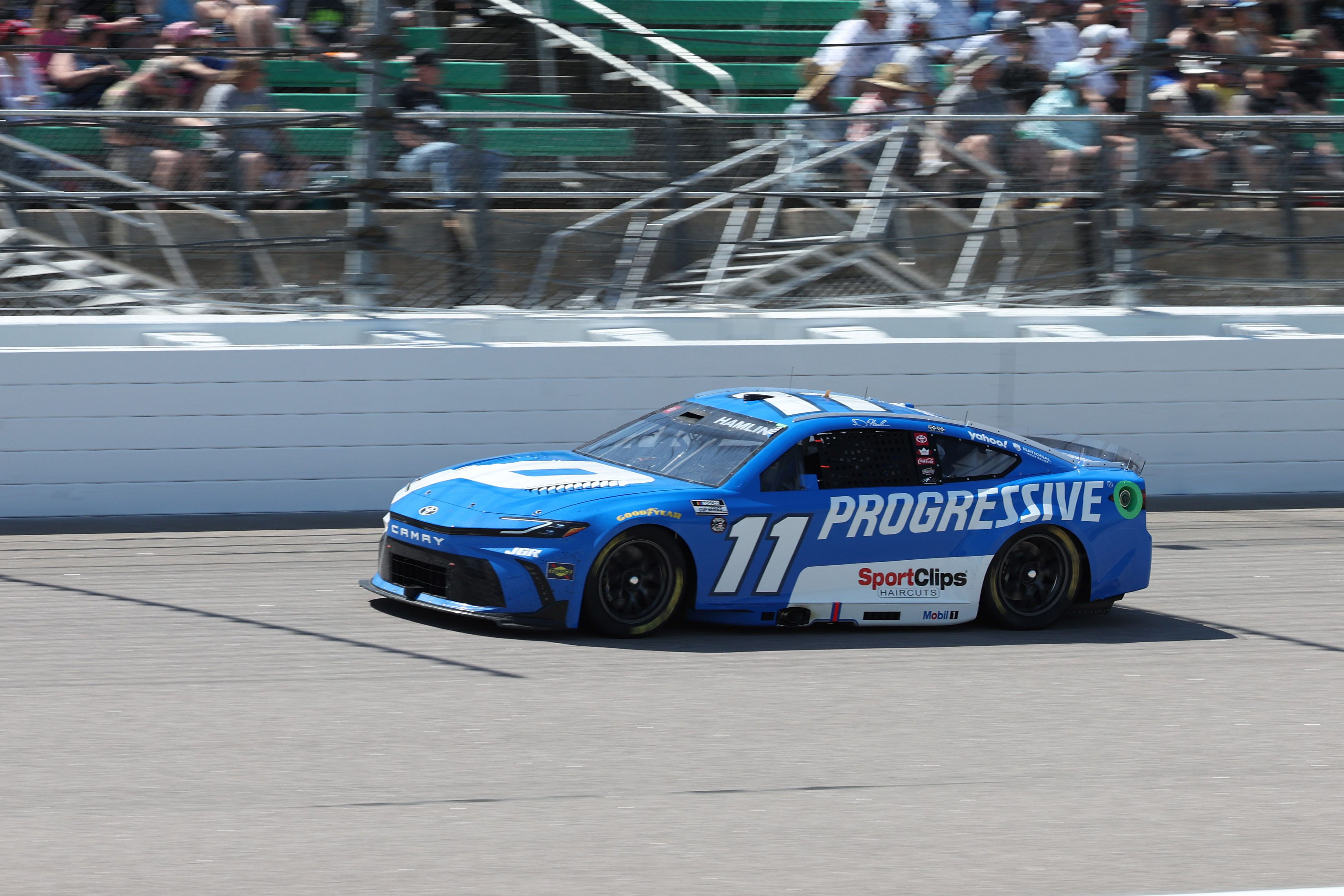 Denny Hamlin of Joe Gibbs Racing - Source: Imagn